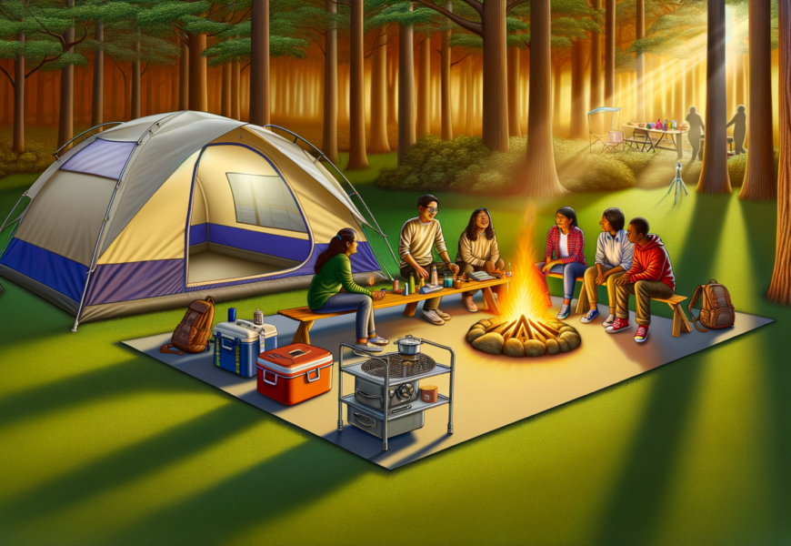 What are the 3 C’s of camping?