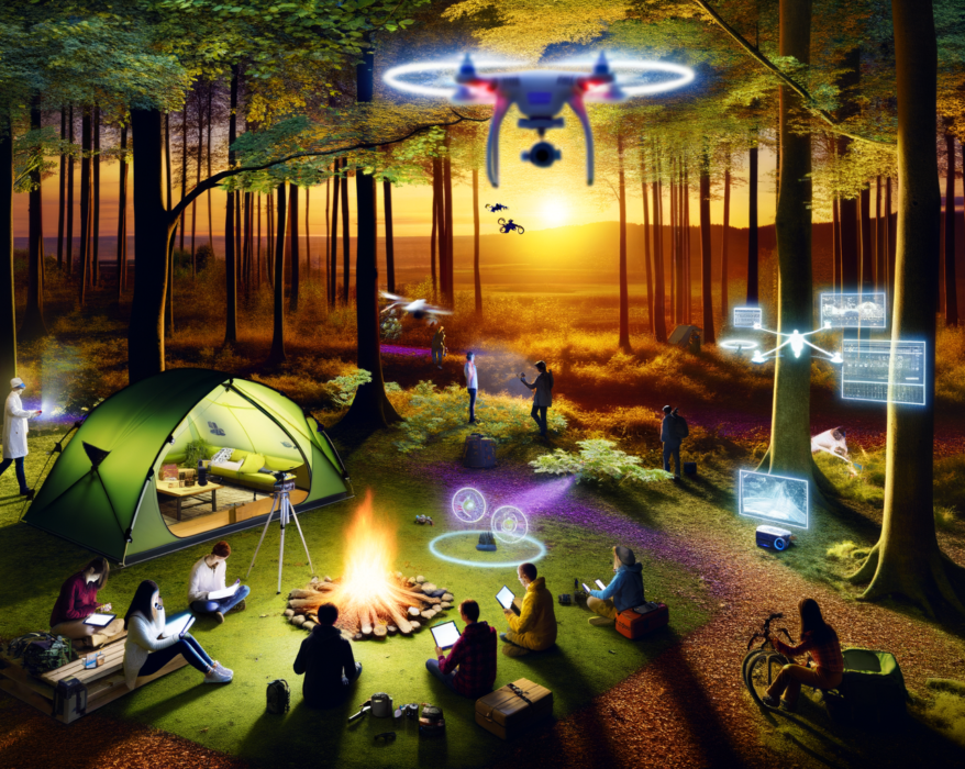 What is tech camping?