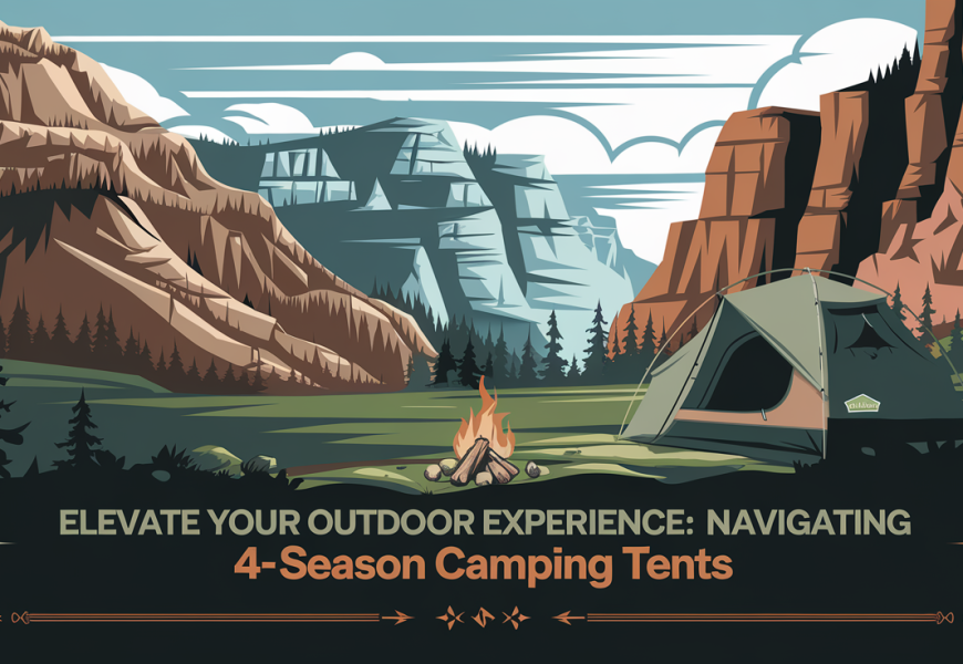 Elevate Your Outdoor Experience: Navigating 4-Season Camping Tents