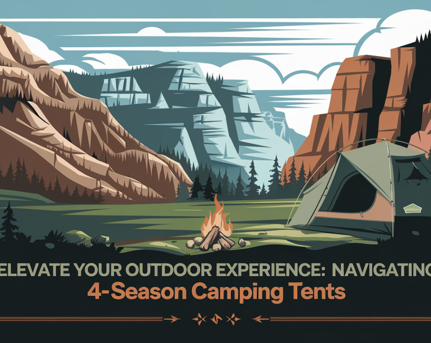 Elevate Your Outdoor Experience: Navigating 4-Season Camping Tents