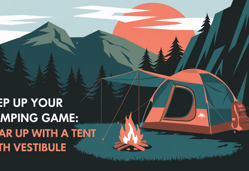 Step Up Your Camping Game: Gear Up with a Tent with Vestibule